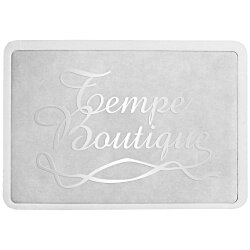 Embossed Seal by the Roll - Rectangle - 1-1/2" x 2"