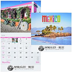 Mexico Calendar - Stapled