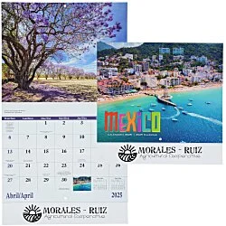 Mexico Calendar - Stapled