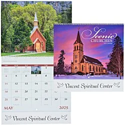 Scenic Churches Calendar - Spiral