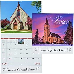 Scenic Churches Calendar - Stapled