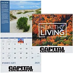 Healthy Living Calendar - Spiral