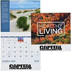 Healthy Living Calendar - Stapled