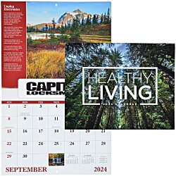 Healthy Living Calendar - Window