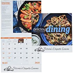 Delicious Dining Calendar - Stapled