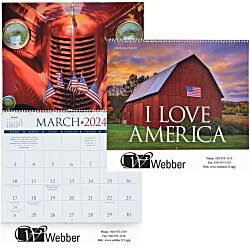 I Love America Appointment Calendar