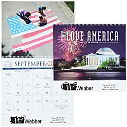 I Love America Appointment Calendar