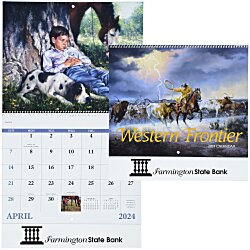 Western Frontier Calendar - Spiral
