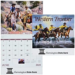 Western Frontier Calendar - Spiral