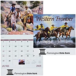 Western Frontier Calendar - Stapled