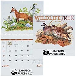 Wildlife Trek Calendar - Spiral