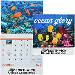 Ocean Glory Calendar - Spiral