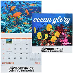 Ocean Glory Calendar - Stapled