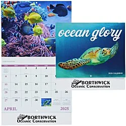 Ocean Glory Calendar - Stapled