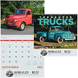 Treasured Trucks Calendar - Spiral