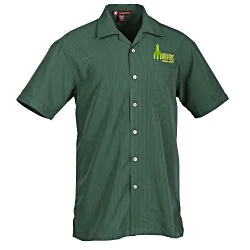 Harriton Barbados Textured Camp Shirt - Men's