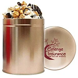 1 Quart Gourmet Popcorn Tin - Cookies & Cream