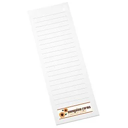 Souvenir Magnetic Notepad - 9" x 3" - 50 Sheet