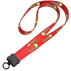 Dye-Sublimated Stretchy Lanyard - 3/4" - 34"