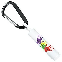 Soy Lip Balm with Carabiner