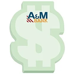 Souvenir Sticky Note - Dollar Sign - 25 Sheet