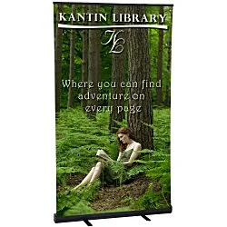 Economy Retractable Banner Display - 47-1/4"