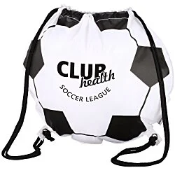 Game Time! Soccer Ball Drawstring Backpack