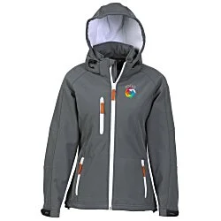 Tulsa Hooded Bonded Soft Shell Jacket - Ladies'