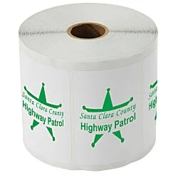 Value Sticker by the Roll - Rectangle - 2" x 3" - 24 hr