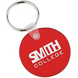 Small Round Soft Keychain - Translucent