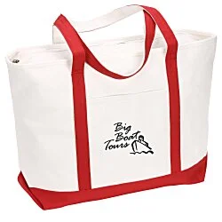 Large Heavyweight Cotton Canvas Tote - Screen