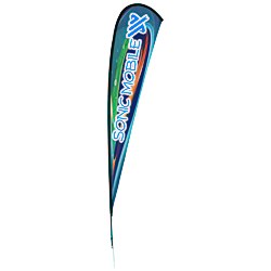 Outdoor Sail Sign - 14' - One-Sided