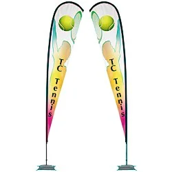Indoor Sail Sign - 14' - Two Sided