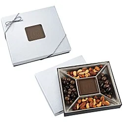 Small Treat Mix - Silver Box - Milk Chocolate Bar