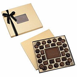 Chocolate Bites - 32-Piece - Gold Box
