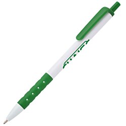 Grip Click Pen - White - 24 hr