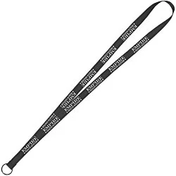 Value Lanyard - 1/2" - Metal Split Ring - 24 hr