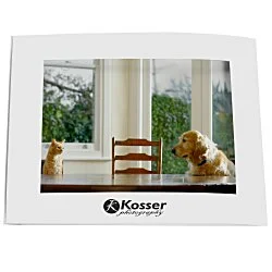 Laminated Photo Frame - 7" x 5" - White