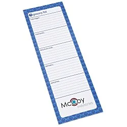 Souvenir Magnetic Manager Notepad - Grocery - 25 Sheet