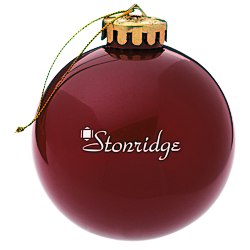 Round Shatterproof Ornament - Opaque