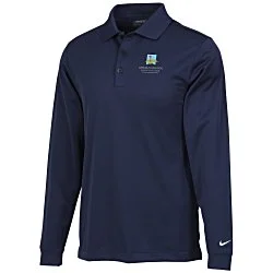 Nike Performance Long Sleeve Stretch Polo - Men's