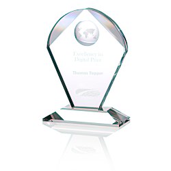 Global Excellence Crystal Award - 6"