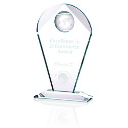 Global Excellence Crystal Award - 10"