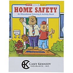 Home Safety Coloring Book