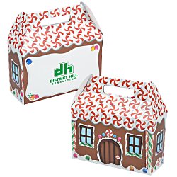 House Shape Box - Gingerbread