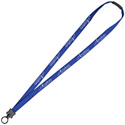 Lanyard with Neck Clasp - 5/8" - 32" - Plastic O-Ring - 24 hr
