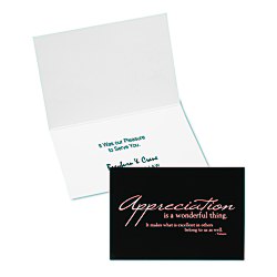 Appreciation Quote Note Card