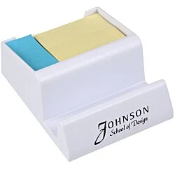 Media Stand with Adhesive Notes - Opaque