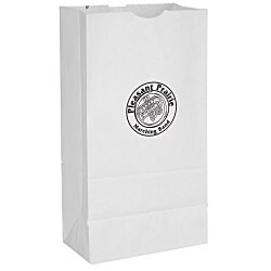 Paper Lunch Sack - White