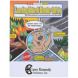 Learning Natural Disaster Safety Coloring Book